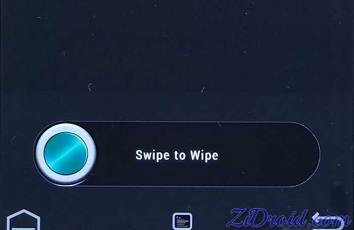 Swipe to Wipe